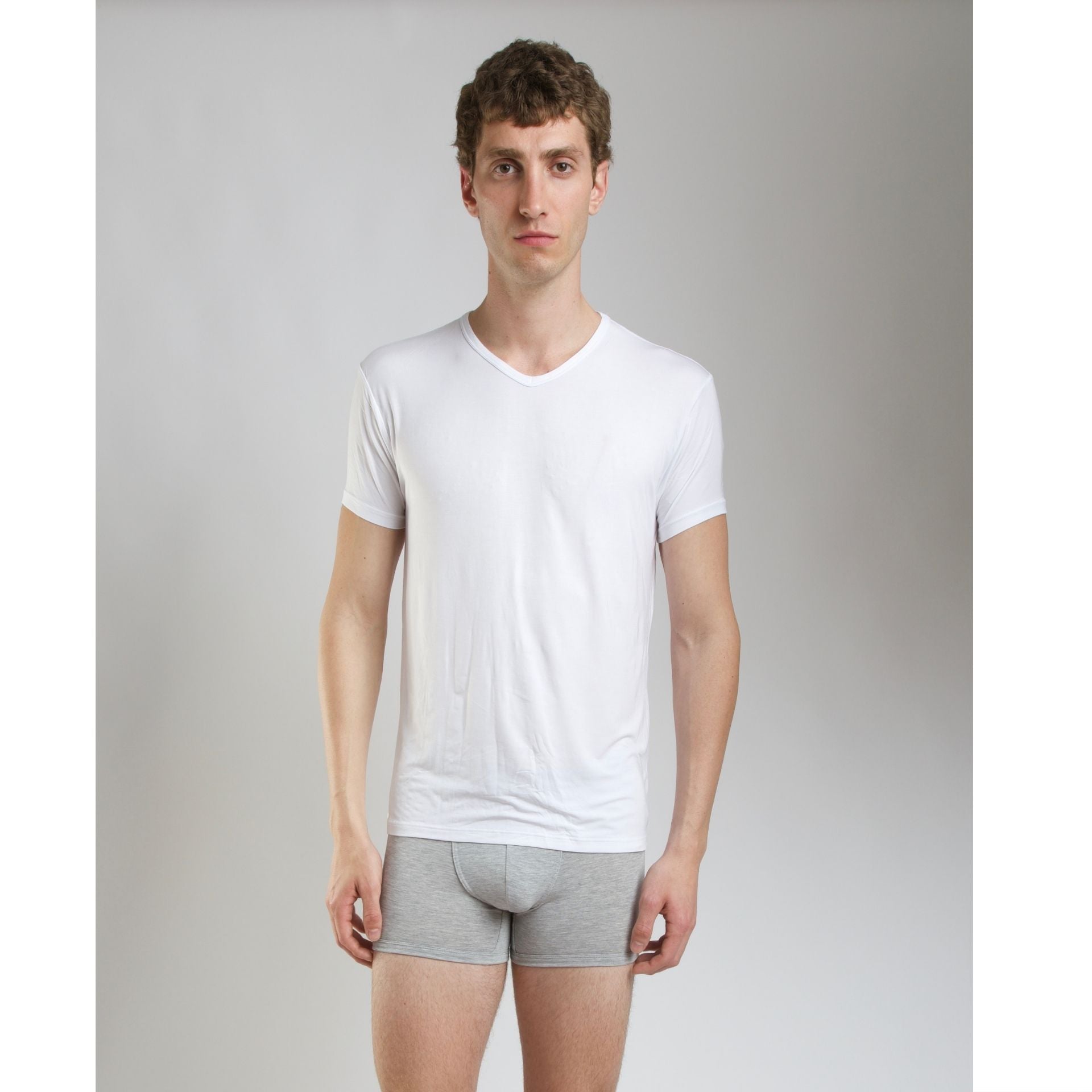SilkCut Micro Modal Air V-Neck Undershirt for Men