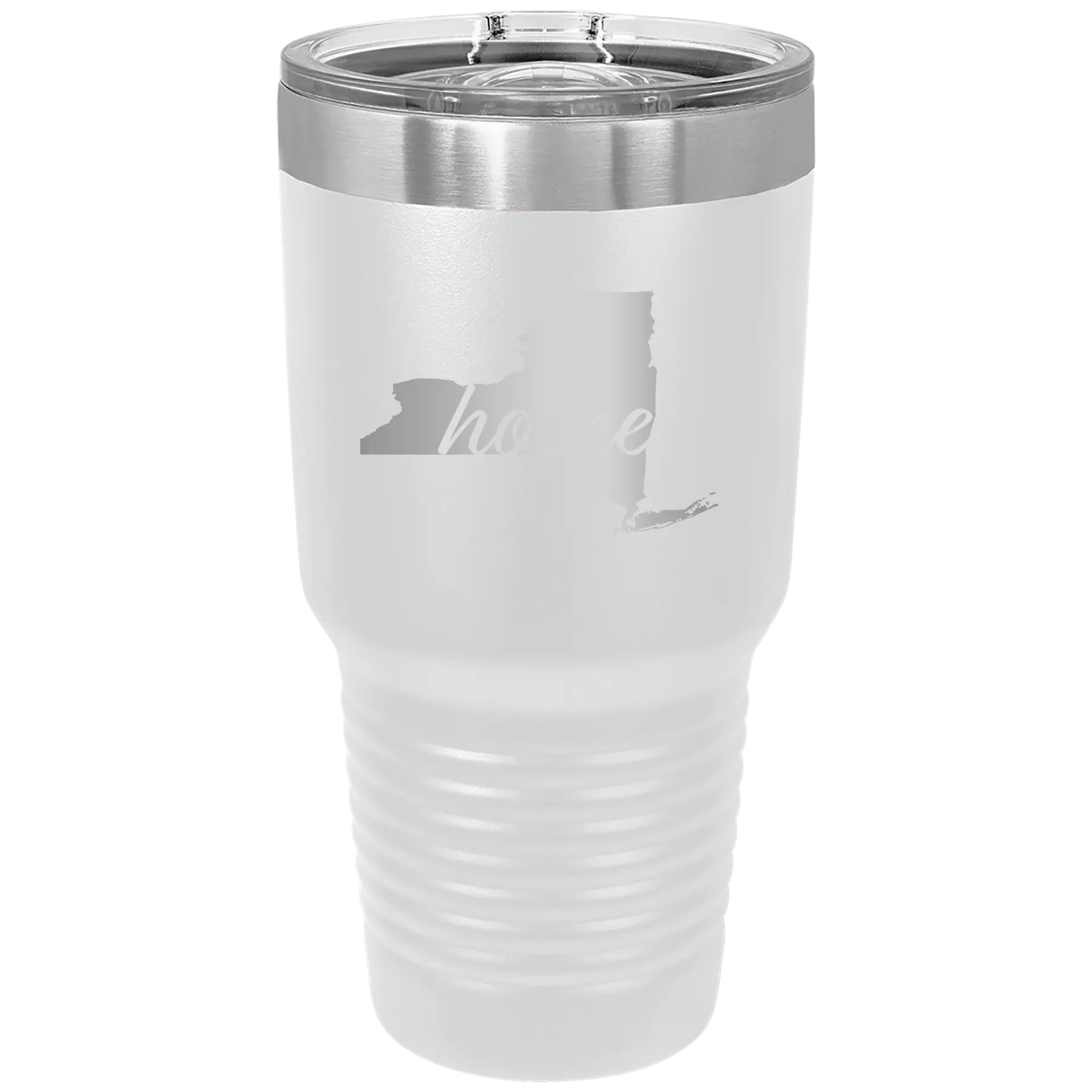 New York Home 30 oz Tumbler | White