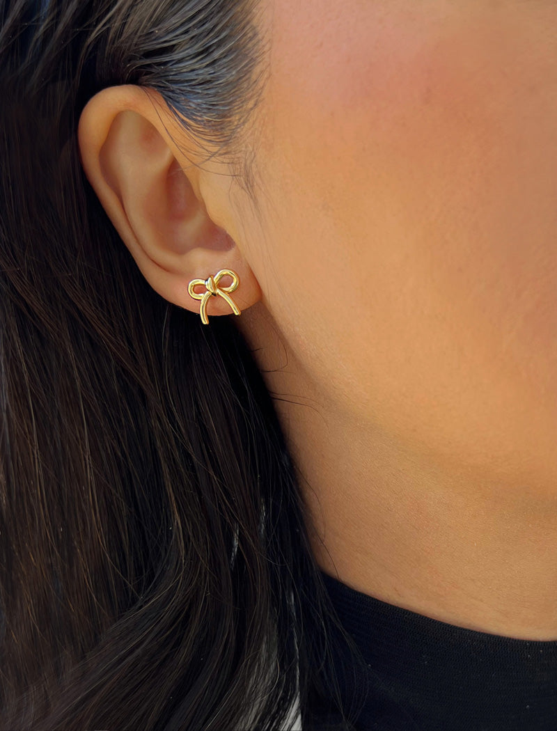 COQUETTE BOW Earrings | Sterling Silver