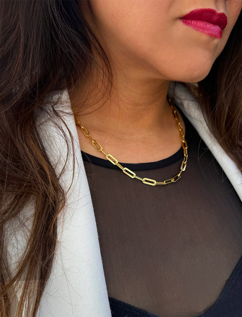 ESSENTIAL Medium Link Chain Necklaces