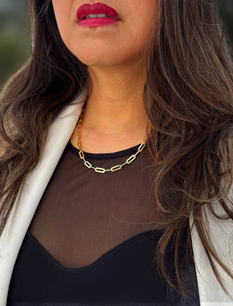 ESSENTIAL Medium Link Chain Necklaces