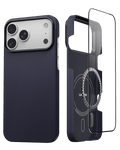 iPhone 17 Pro Max Case - Super Thin | Aramid Fiber | MagSafe - Navy Blue