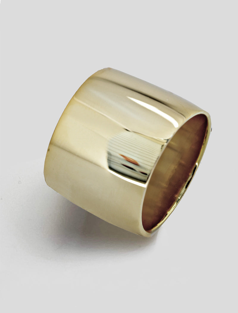 RICH Thick Statement Cigar Band Ring