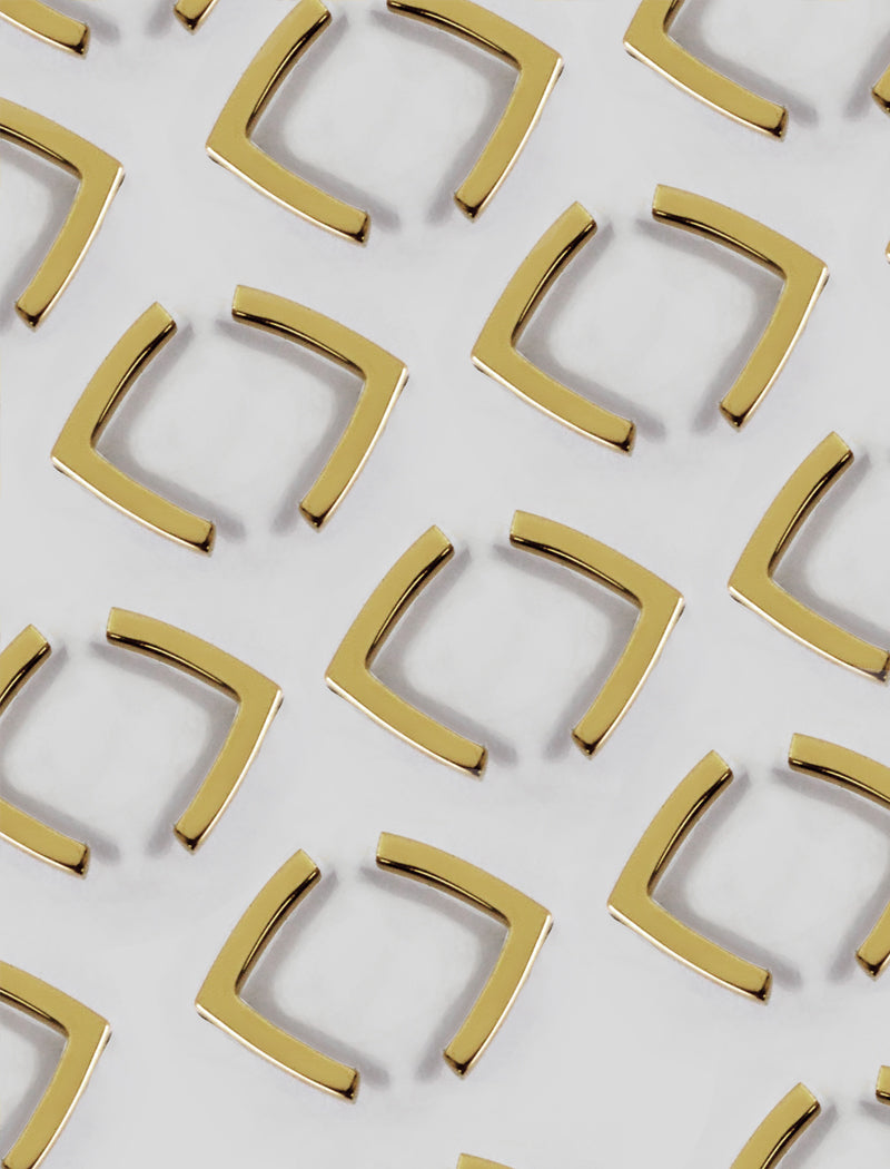 TRILL 2-Way Wishbone Stud Earrings | 925 Sterling Silver