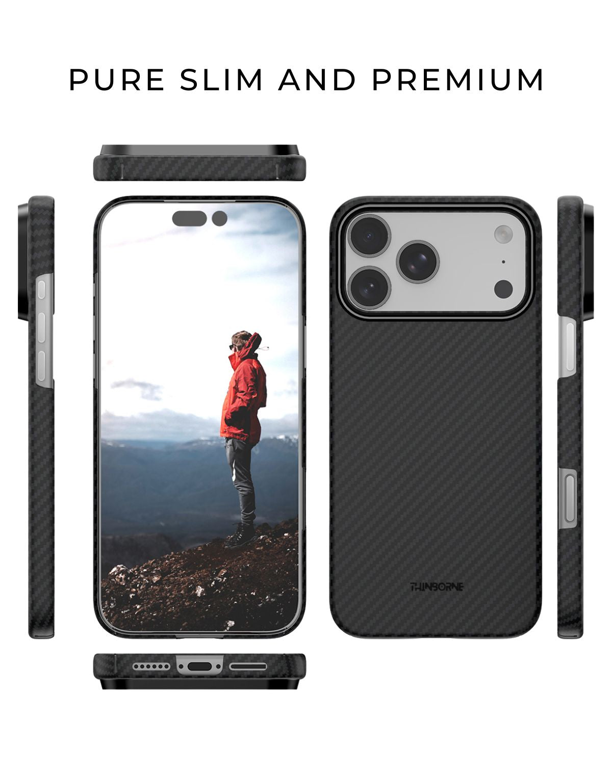 iPhone 17 Pro Case - Super Thin | Aramid Fiber | MagSafe